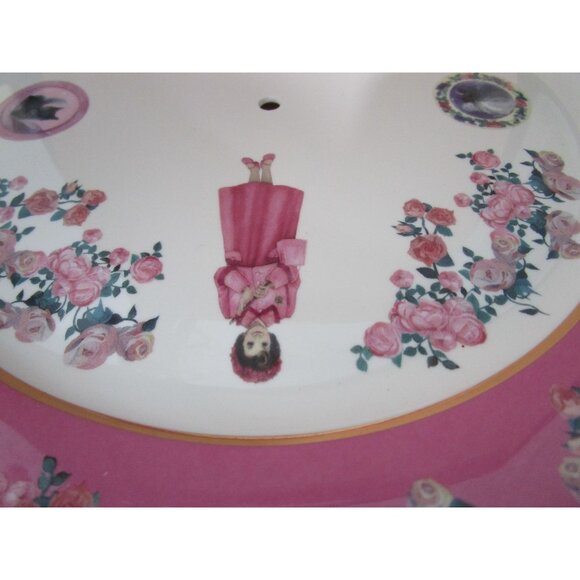 Harry Potter Dolores Umbridge Two Tier Cake Stand Pink Floral Cats Open bx - Picture 10 of 16